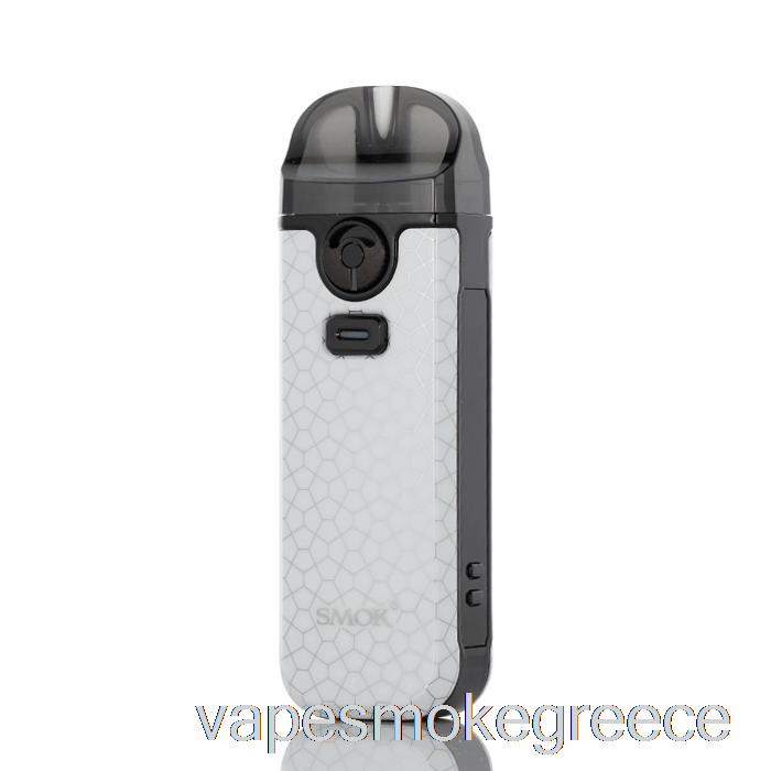 Vape Greece Smok Nord 4 80w Pod Kit λευκή πανοπλία